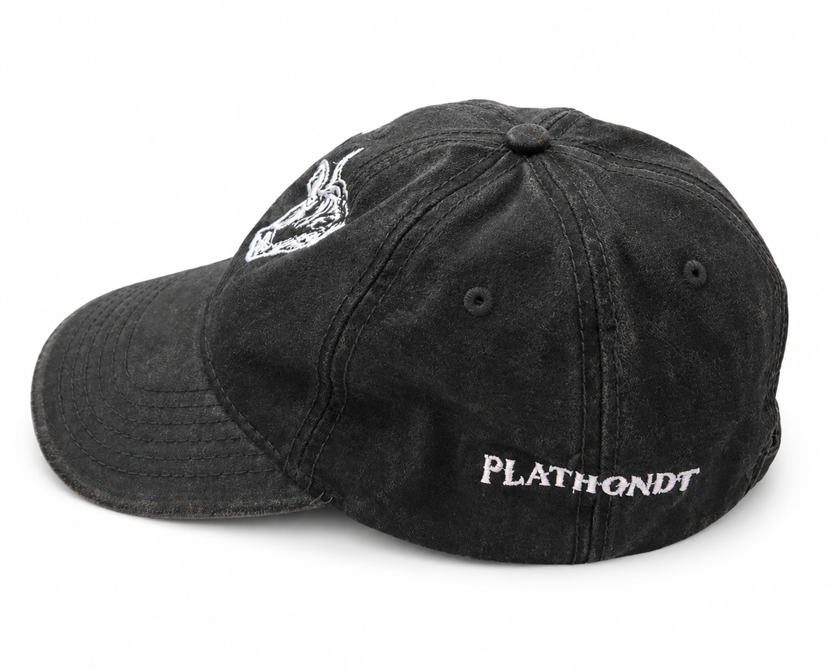 Charcoal Oilskin Cap
