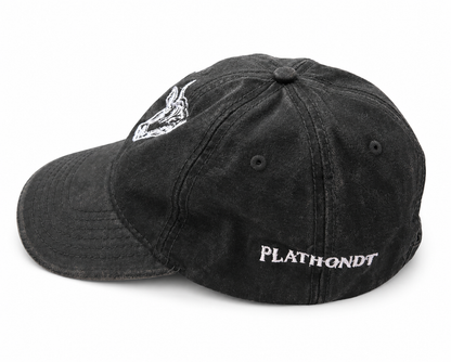 Charcoal Oilskin Cap