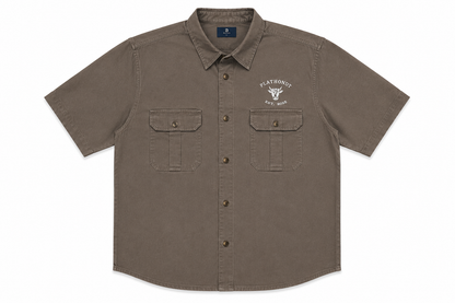 PRE-ORDER | Karoo Button Shirt Mens | Brown