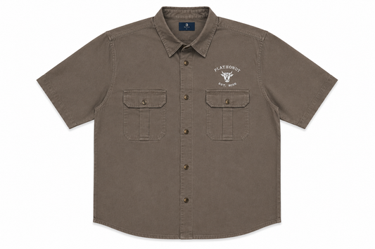 PRE-ORDER | Karoo Button Shirt Mens | Brown