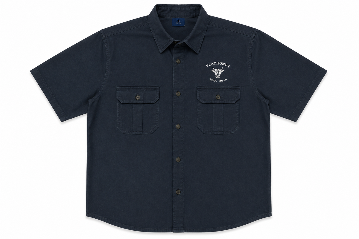 PRE-ORDER |  Karoo Button Shirt Mens | Navy
