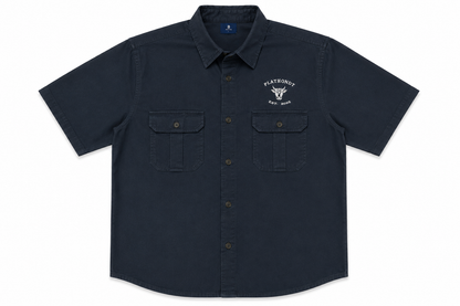 PRE-ORDER |  Karoo Button Shirt Mens | Navy