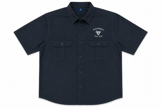 PRE-ORDER |  Karoo Button Shirt Mens | Navy