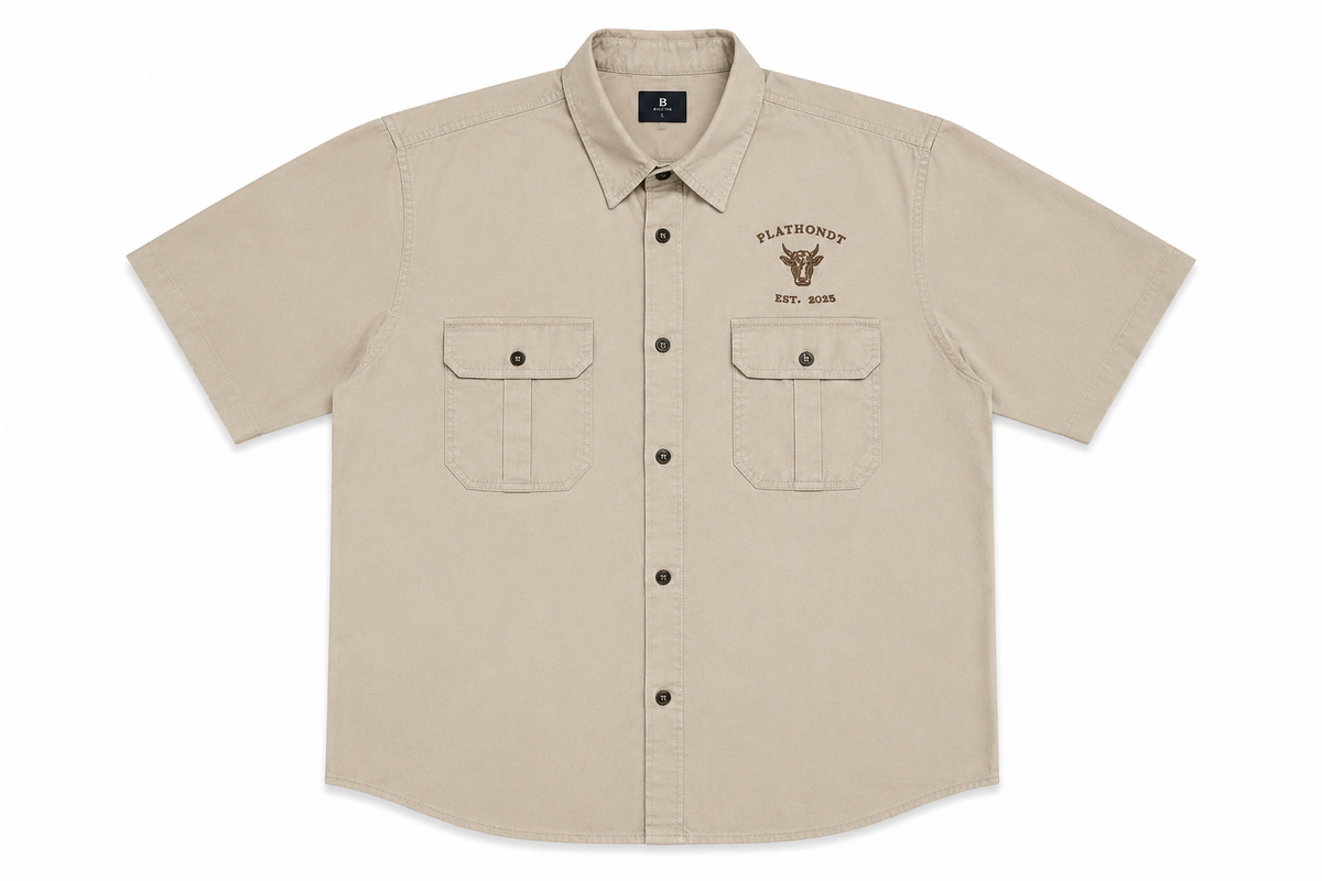 PRE-ORDER | Karoo Button Shirt Mens | Sand