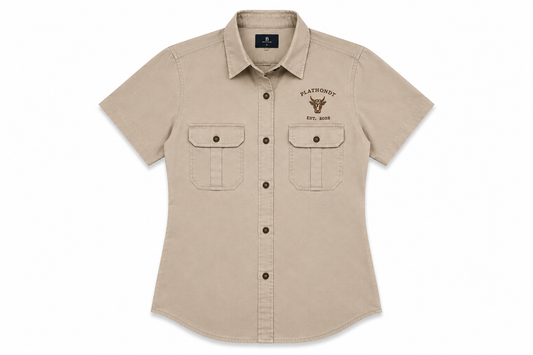 PRE-ORDER | Karoo Button Shirt Ladies | Sand
