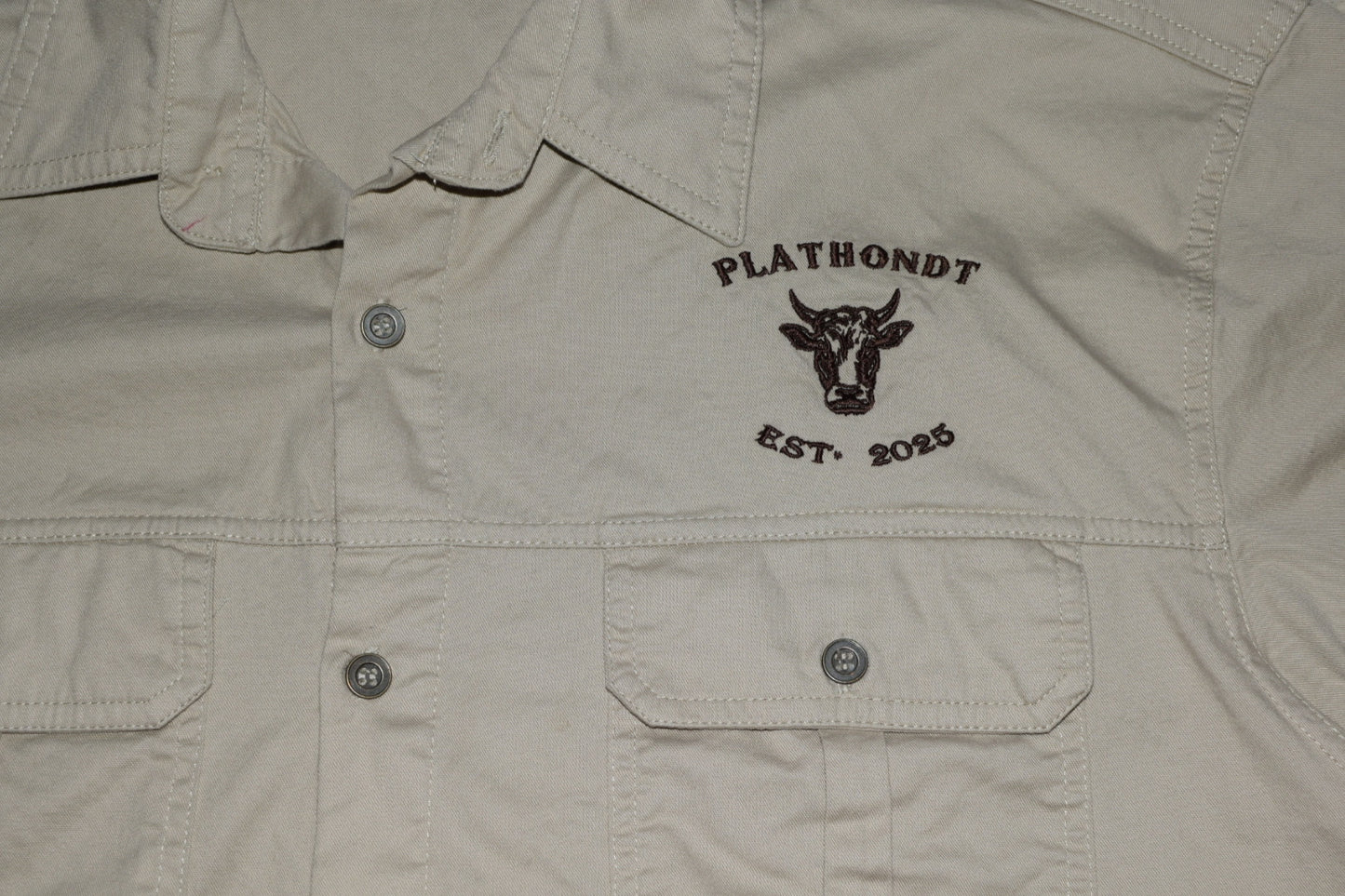 PRE-ORDER | Die Veldreeks Mans Knoppieshemp | Sandklip