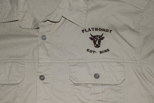 PRE-ORDER | Die Veldreeks Mans Knoppieshemp | Sandklip