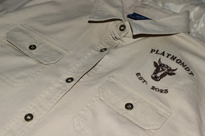 PRE-ORDER | Die Veldreeks Dames Knoppieshemp | Sandklip