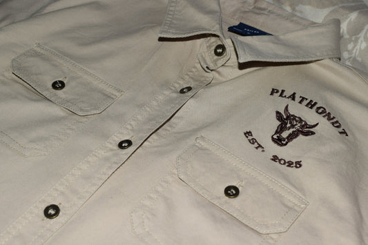 PRE-ORDER | Die Veldreeks Dames Knoppieshemp | Sandklip