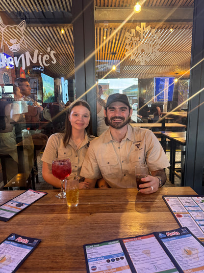 PRE-ORDER | Die Veldreeks Dames Knoppieshemp | Sandklip