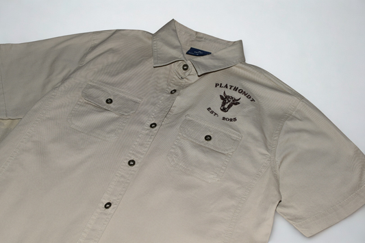 PRE-ORDER | Die Veldreeks Dames Knoppieshemp | Sandklip