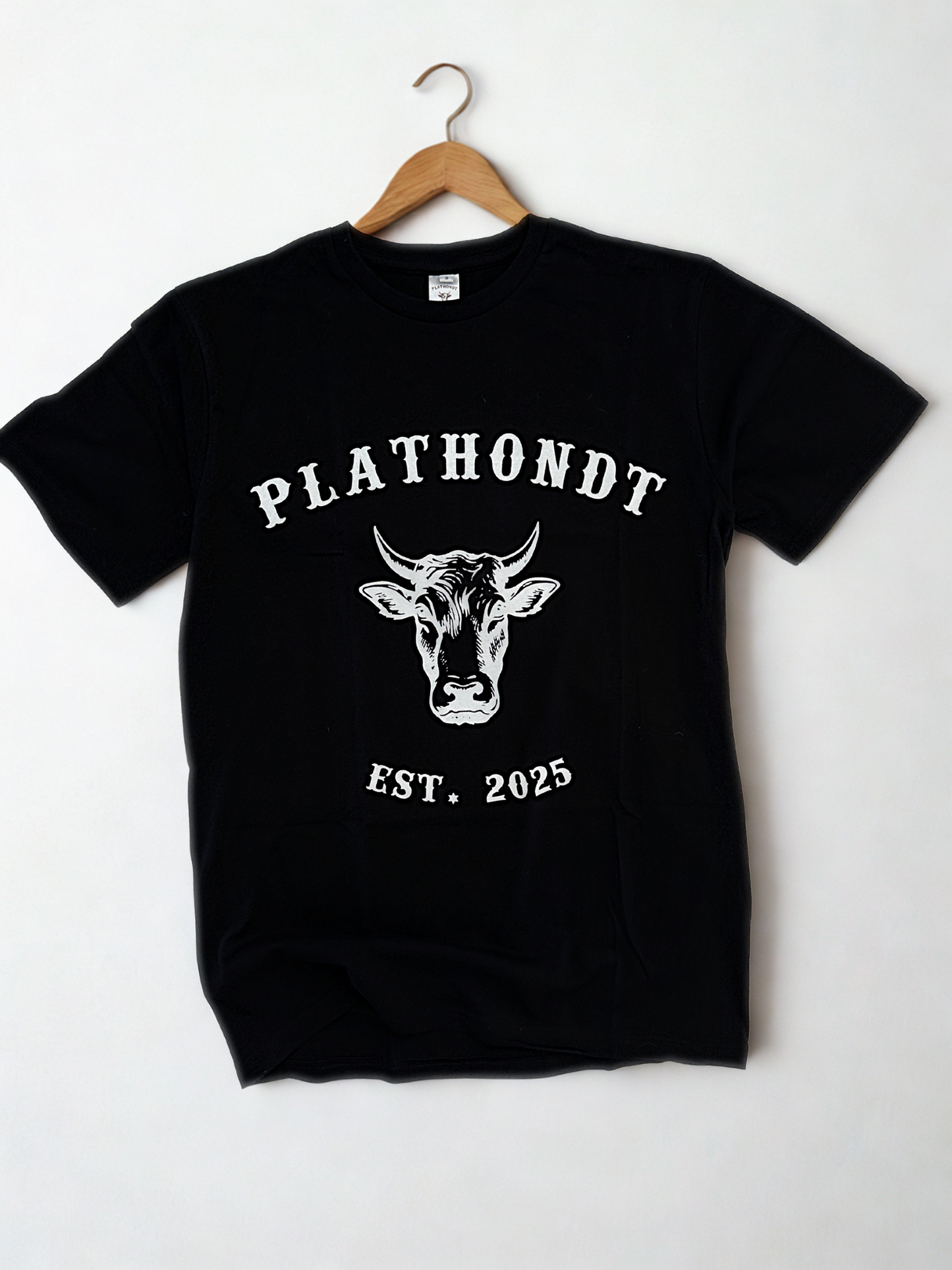 OG Plathondt T-Hemp | Swart