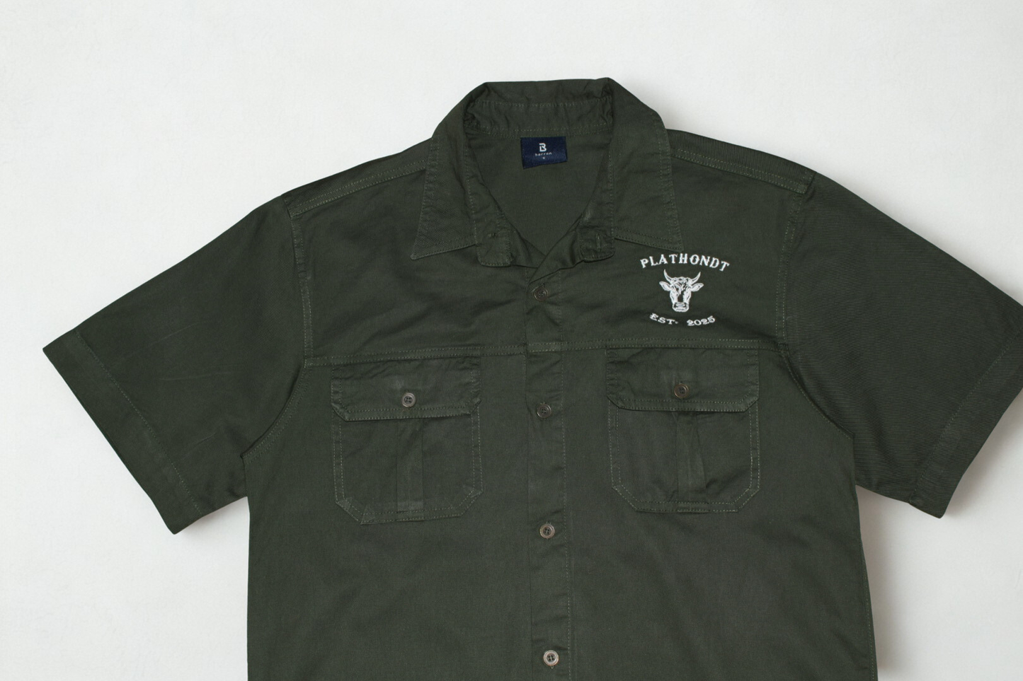 PRE-ORDER | Die Veldreeks Mans Knoppieshemp | Bosveld